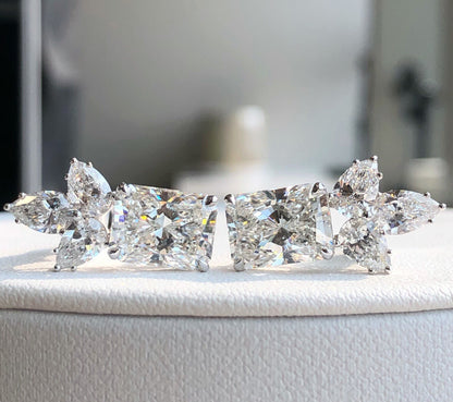 Emerald stud earringLG586357801&LG585399214|AGNES Jewelry