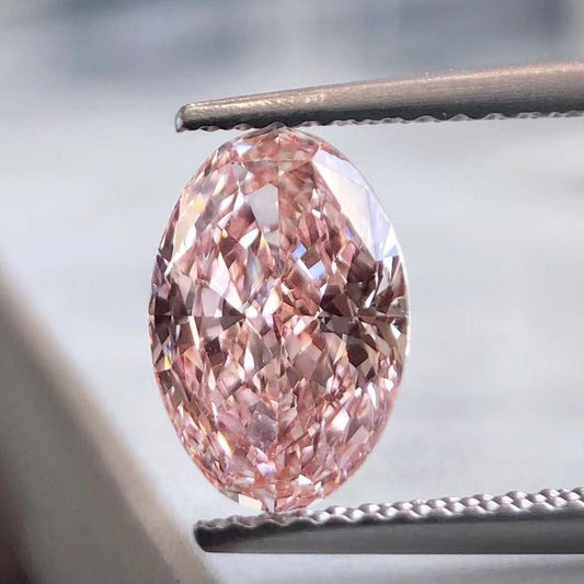 2.13ct oval FANCY INTENSE PINK vvs1 LG634489732|AGNES Jewelry